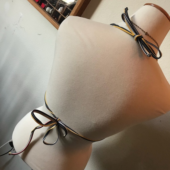 American Apparel triangle striped bikini top - Picture 8 of 8